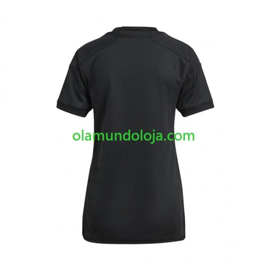 Camisola Real Madrid Mulher Equipamento Terceiro 2023-2024 Manga Curta